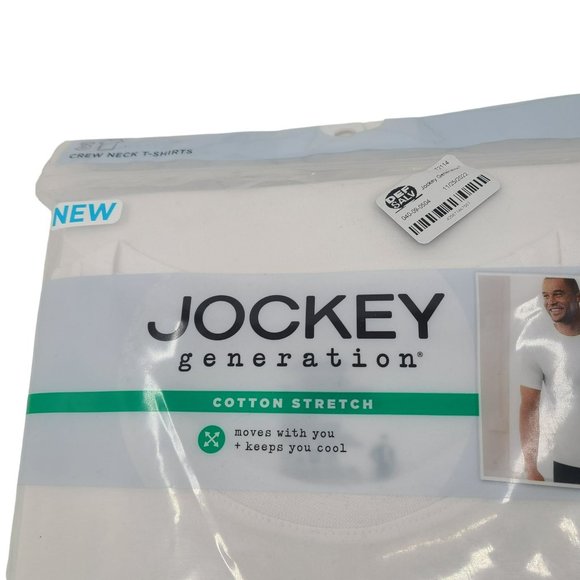 Jockey Shirts Jockey Nwt Mens Undershirts White Size Large Poshmark